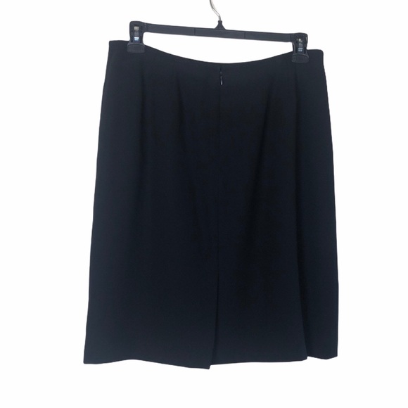 KASPER Black Skirt Size 14P - Picture 3 of 6